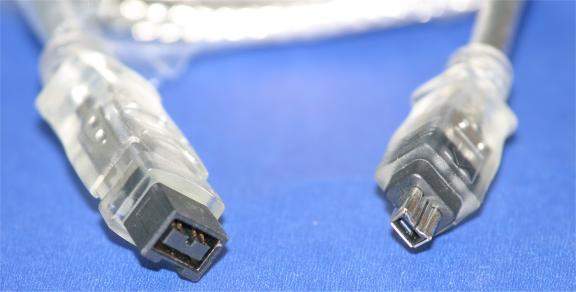 15FT Firewire 1394B Biligual Cable Silver 9PIN 4PIN