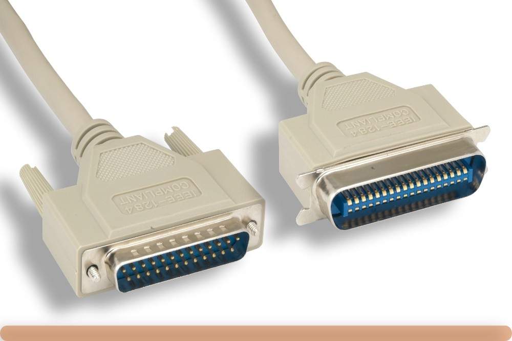 3FT Parallel Printer Cable IEEE-1284 A-B