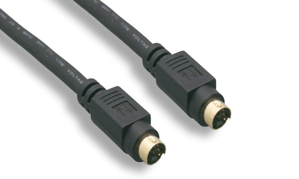 3FT SVideo Cable 4-PIN MINI-DIN Male to Male
