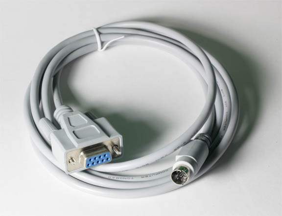 APPLE IIGS Printer Cable MiniDin8-M DB9-F