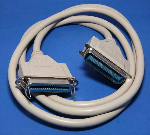 Centronics Parallel Extension Cable CN36-M CN36-F