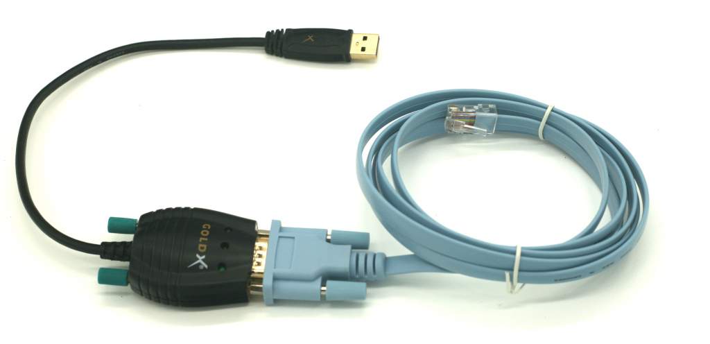 Cisco Compatible USB to Serial RJ45 DB9 Adapter Cable Kit 72-3383-01 Prolific