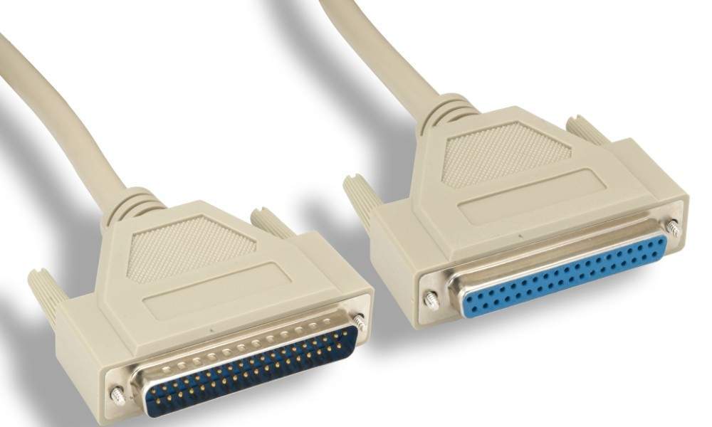 DB37-M to DB37-F 6FT Cable Serial Extension