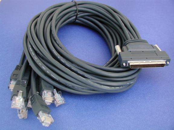 DB68 OCTAL ASYNC 15 Router Cable 15FT