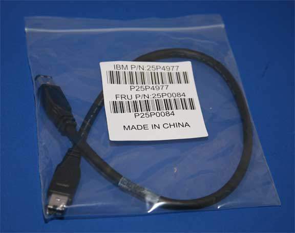 IBM Firewire Cable 1.5Ft Black 6PIN 6PIN 25P4977 400MB New