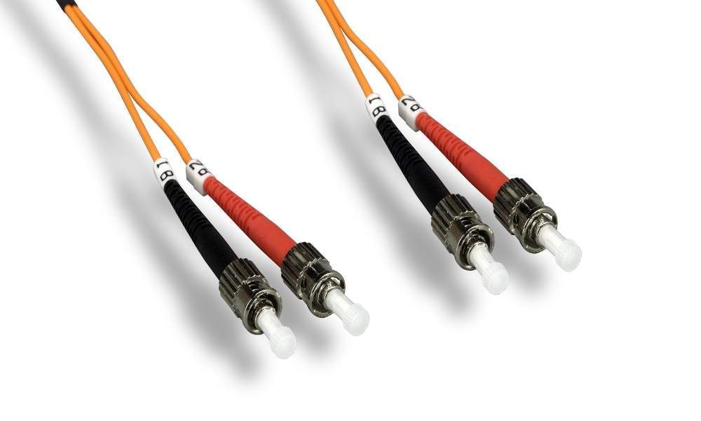 ST-ST FIBER OPTIC 3Meter 62.5 125UM Duplex Multimode